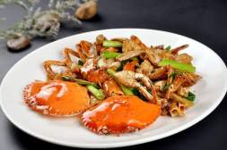 姜葱焗肉蟹